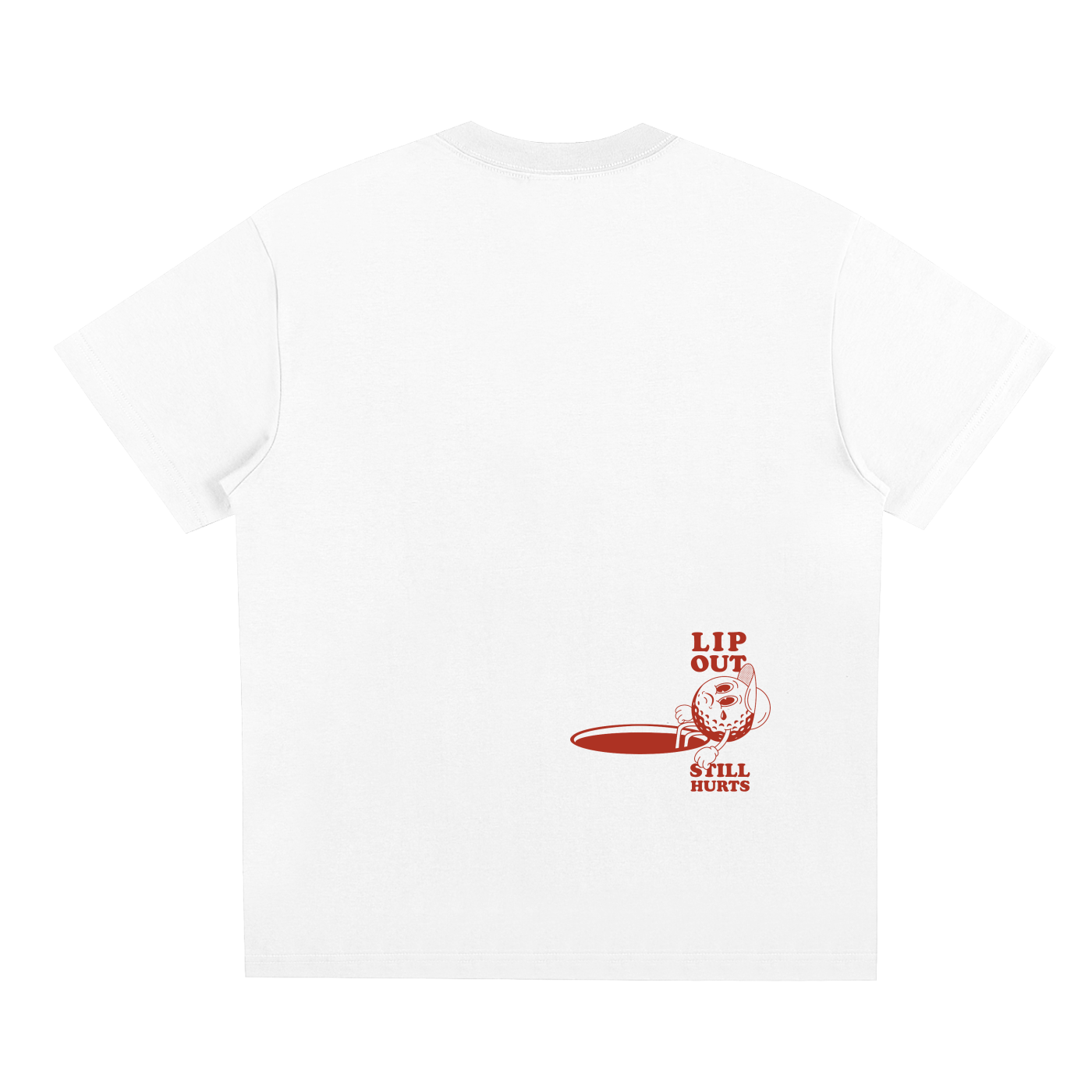 Lip Out T-Shirt White
