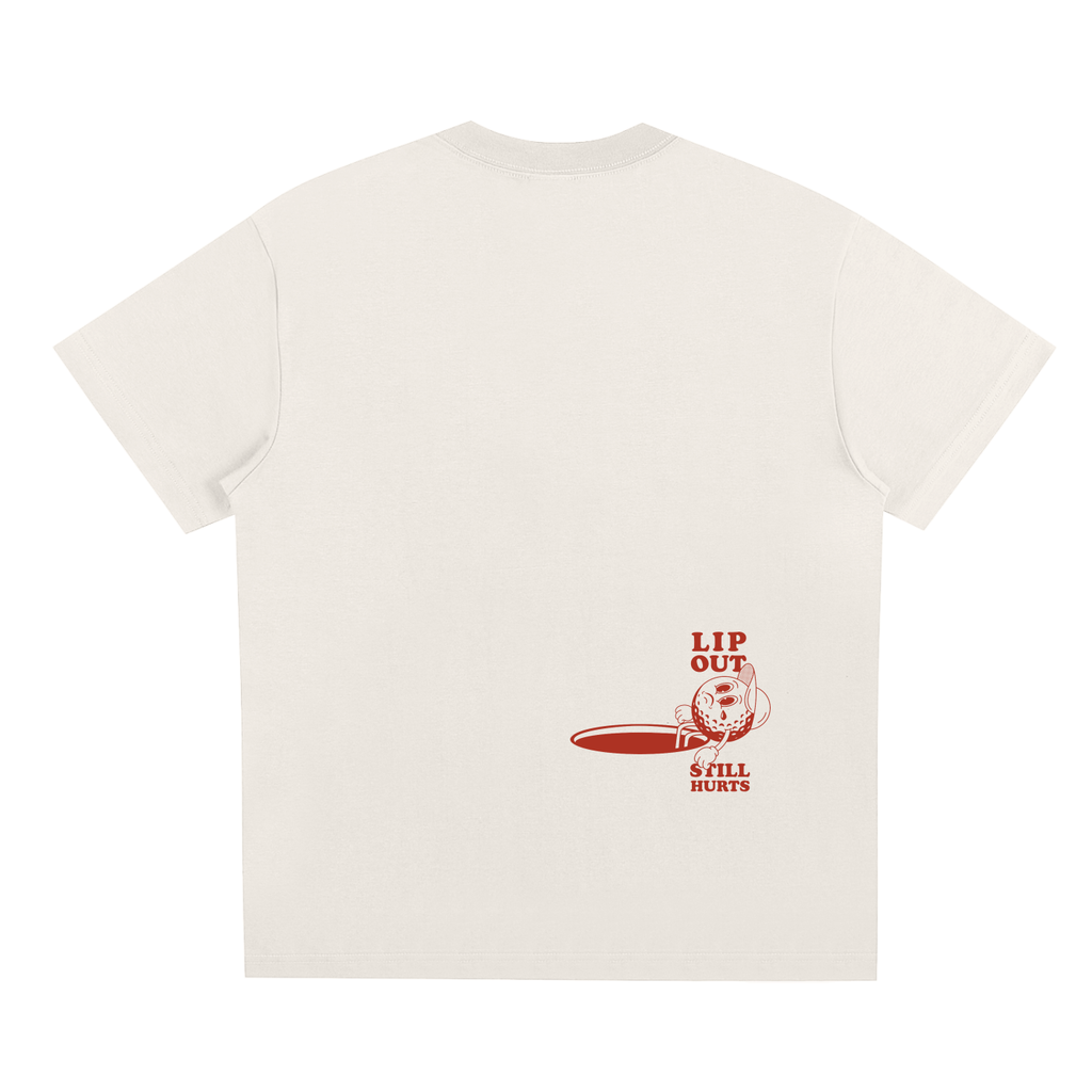 Lip Out T-Shirt Sand