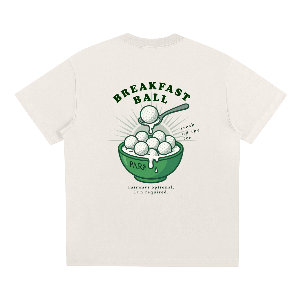 Breakfast Balls T-Shirt Sand