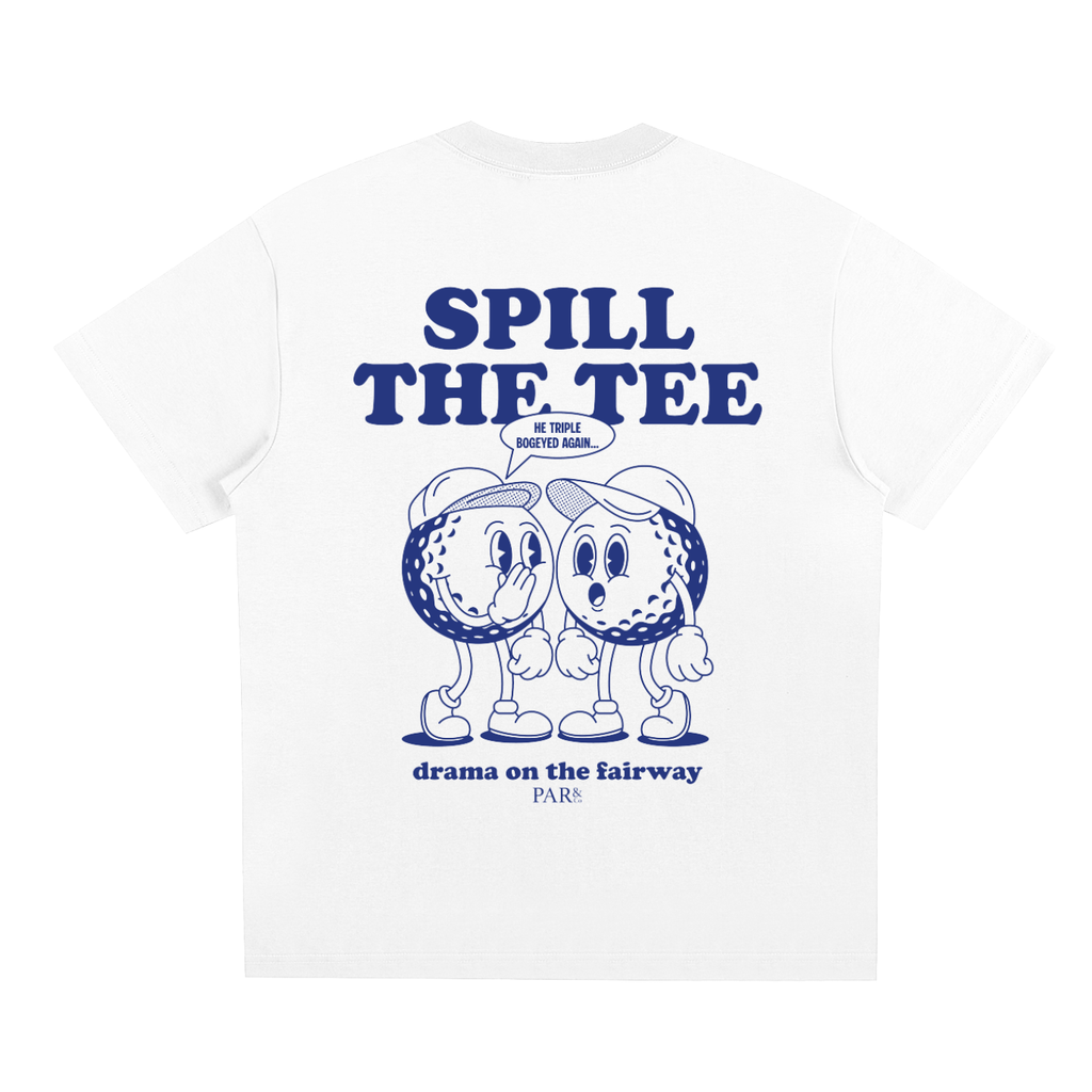 Spill the Tee-Shirt White