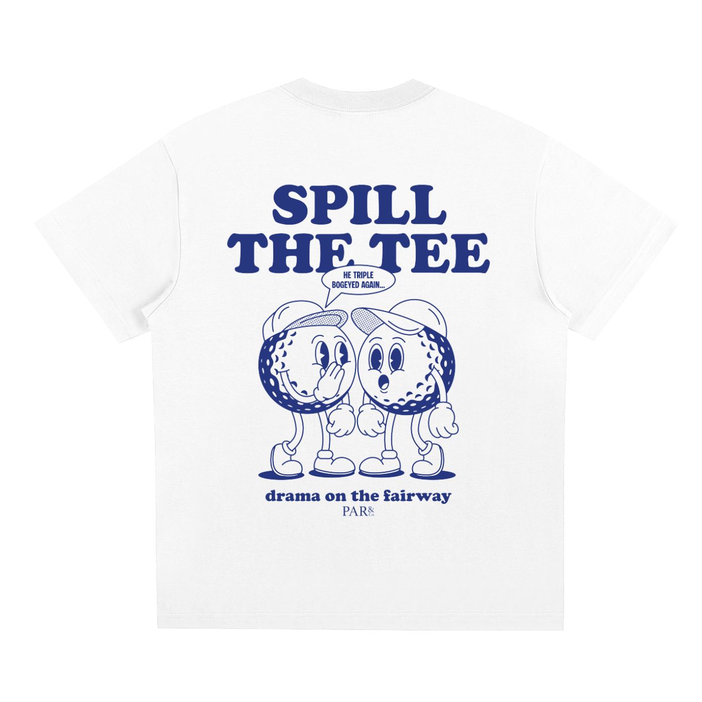 Spill the Tee-Shirt White