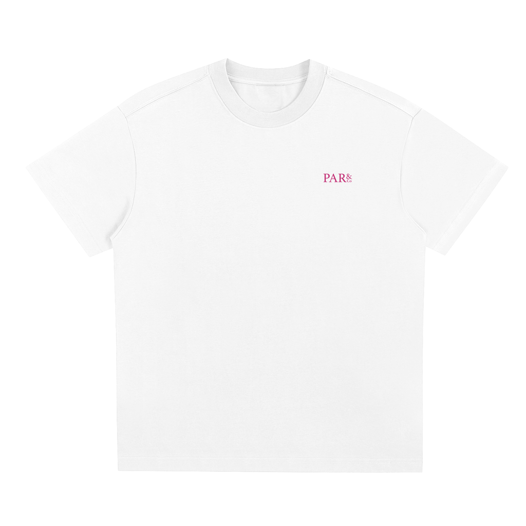 Out of Office White and Pink