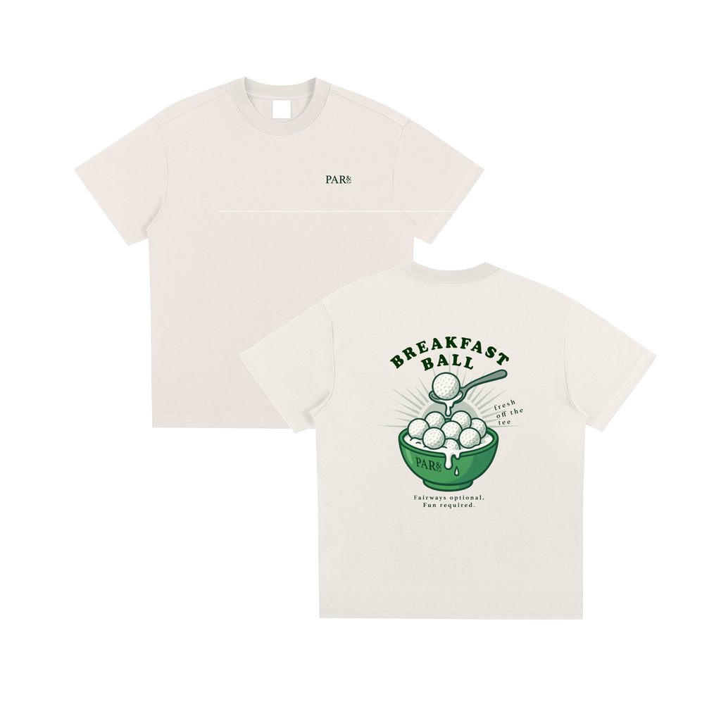 Breakfast Balls T-Shirt Sand