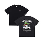 Christmas Tee Driving Home Black
