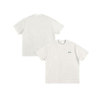 Heavyweight Vintage Washed Frayed T-Shirt White