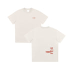Lip Out T-Shirt Sand