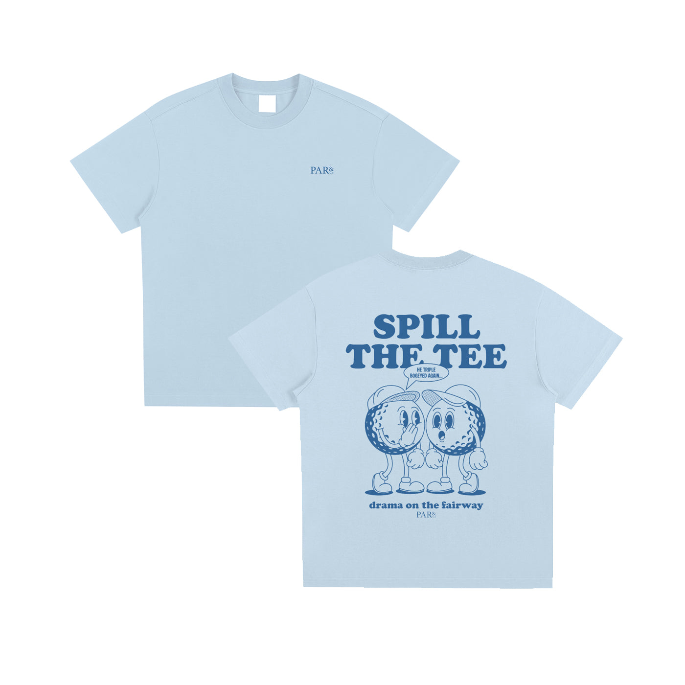 Spill the Tee-Shirt Blue