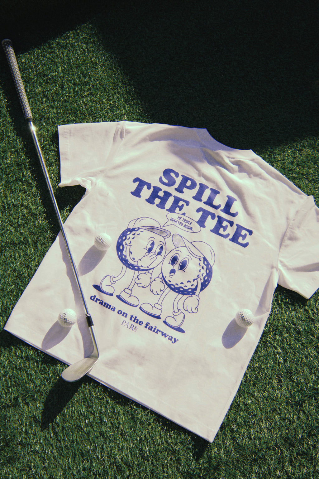 Spill the Tee-Shirt White
