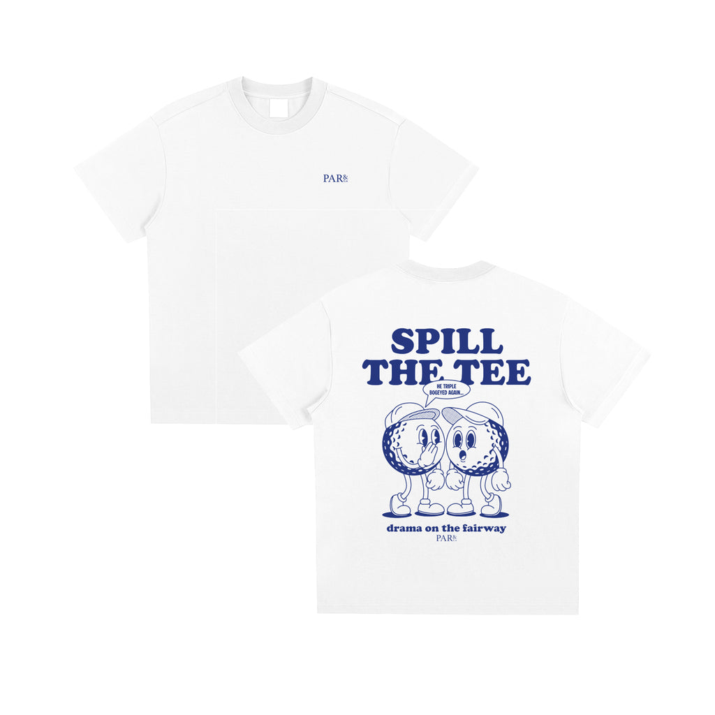 Spill the Tee-Shirt White