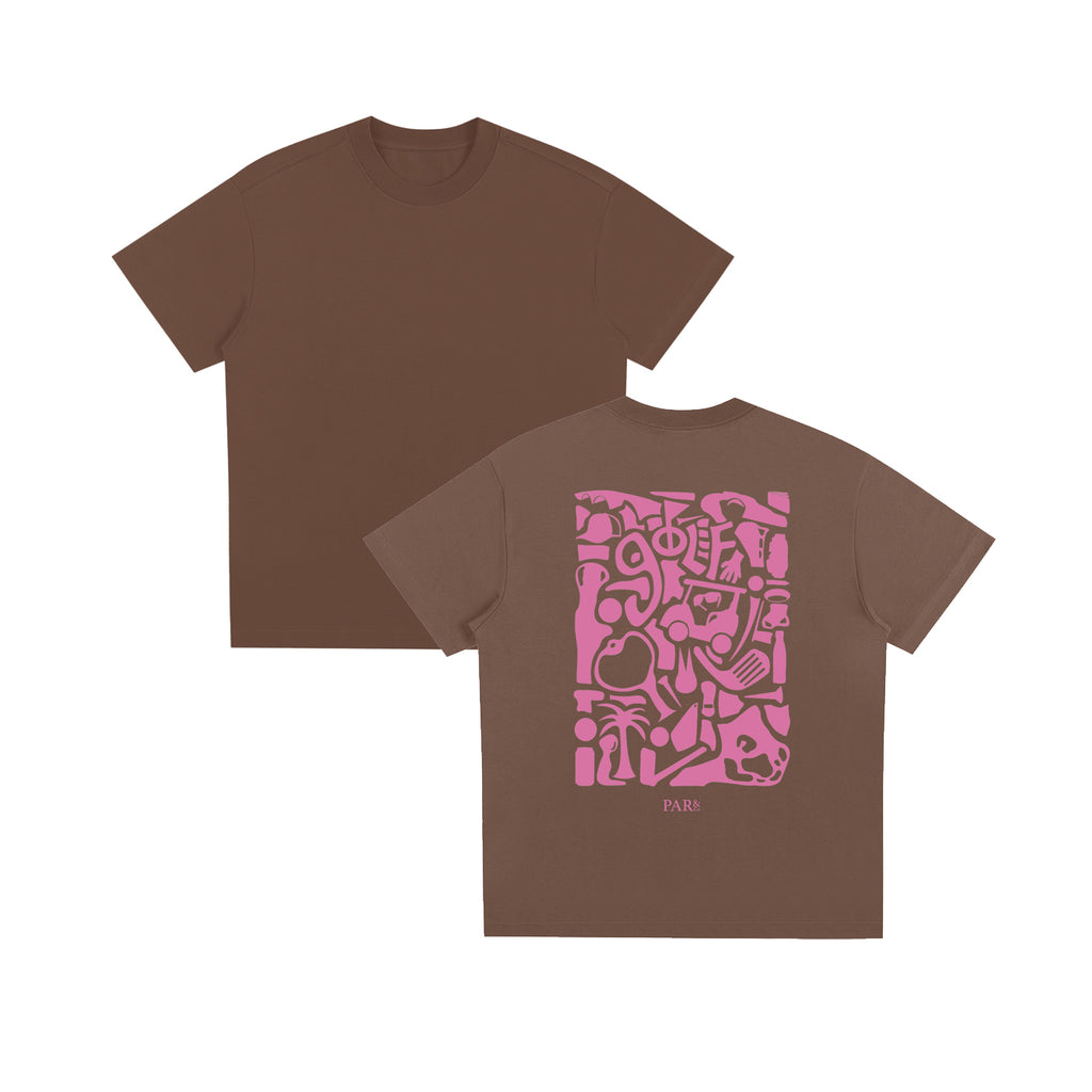 Summer Scribble Brown