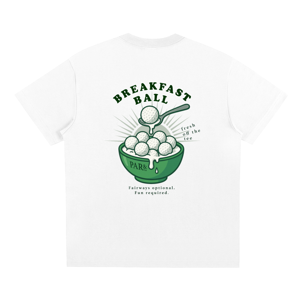Breakfast Balls T-Shirt White